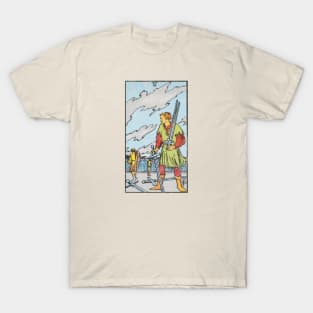 Five of swords (distressed) T-Shirt